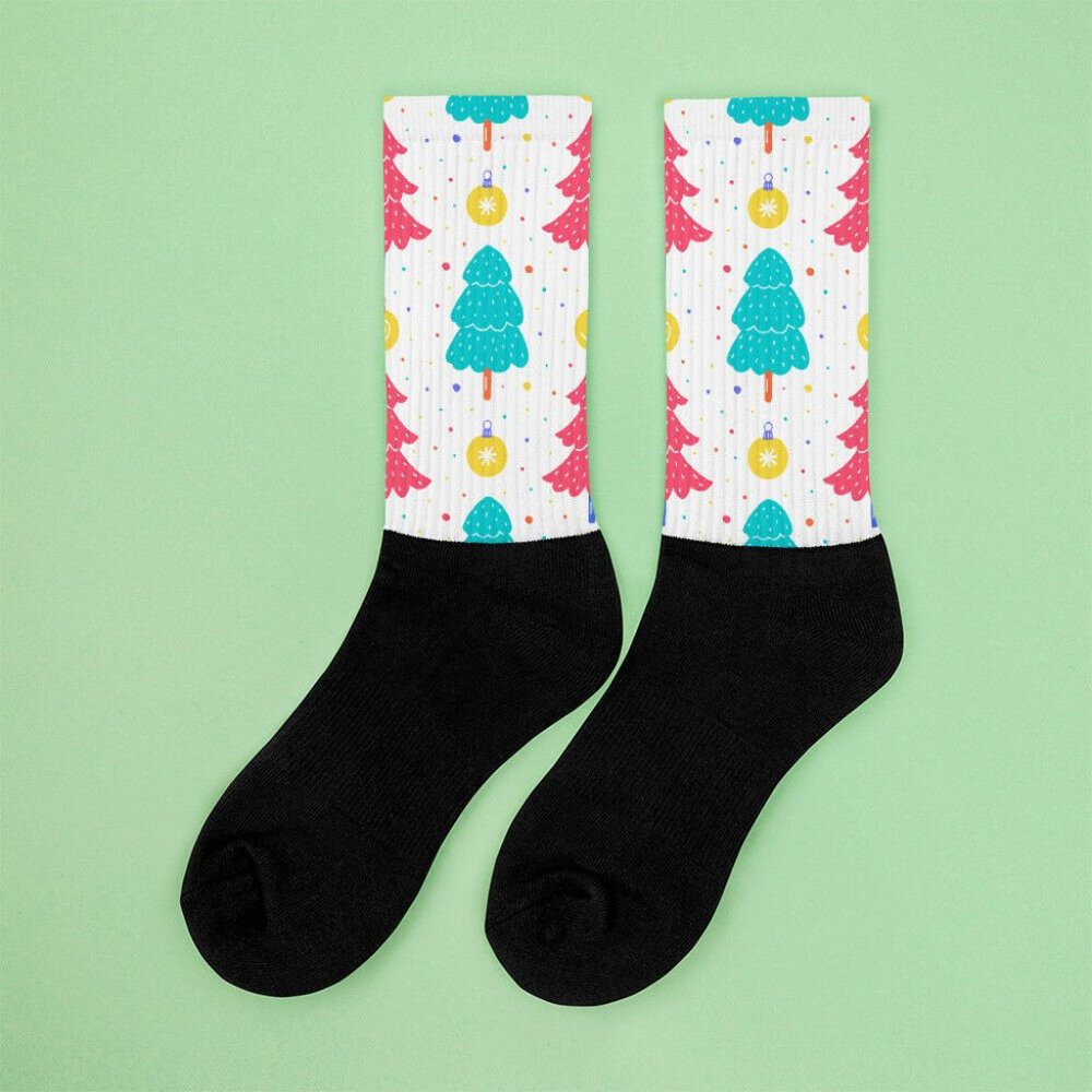 Holiday Funny Cute Pattern Christmas Winter Socks